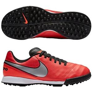 ナイキ(NIKE) ジュニア ティエンポ レジェンド VI TF（ライトクリムゾン/メタリックシルバー） 819191-608｜dsports