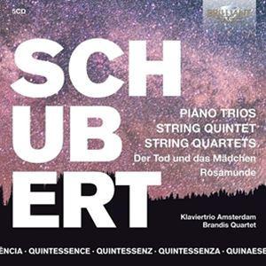 輸入盤 BRANDIS QUARTETS / SCHUBERT ： CHAMBER MUSIC [5CD]