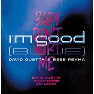 輸入盤 DAVID GUETTA / ”I’M GOOD （BLUE） ／ BABY DON’T HURT ME （12”” VINYL SINGLE）” [12inch]｜dss