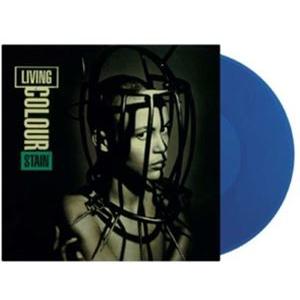 輸入盤 LIVING COLOUR / STAIN （TRANSLUCENT BLUE） [LP]