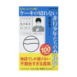 ケーキの切れない非行少年たちのカルテ ドキュメント小説