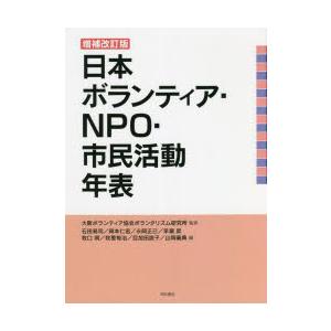 日本ボランティア・NPO・市民活動年表