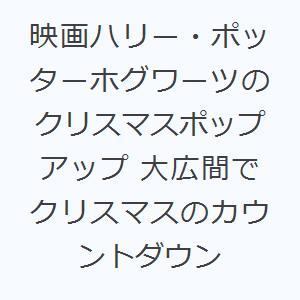 映画ハリー・ポッターホグワーツのクリスマスポップアップ 大広間でクリスマスのカウントダウン