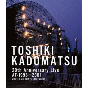 角松敏生／TOSHIKI KADOMATSU 20th Anniversary Live AF-1993〜2001 -2001.8.23 東京ビッグサイト西屋外展示場- [Blu-ray]｜dss