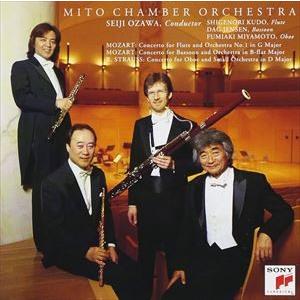 小澤征爾（指揮） / ベストクラシック100 16： モーツァルト： フルート協奏曲第1番／ファゴッ...