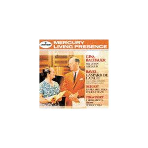 ジーナ・バッカウアー（p） / ラヴェル： 夜のガスパール（朗読付） ドビュッシー： ピアノのために...