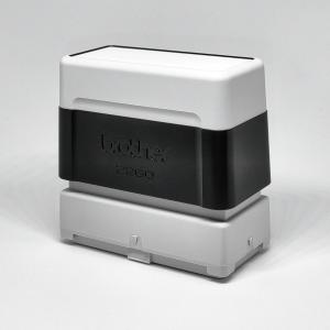 住所印スタンプ 浸透印 1.9cmx5.69cm フリーレイアウト5行