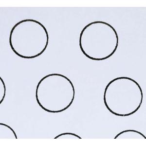 ◯丸マーク直径約6mmスタンプ ブラザー訂正印