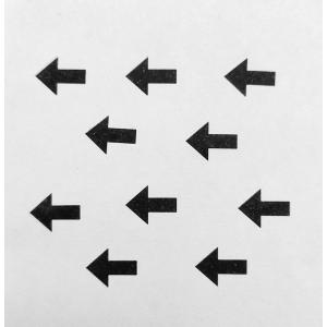 矢印左ネーム印 ブラザーネーム印