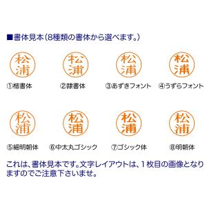 ブラザーネーム6 訂正印(丸型縦)約6mm 修...の詳細画像1