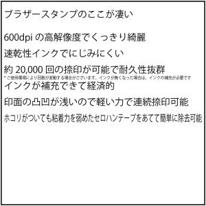 ブラザーネーム6 訂正印(楕円(縦))約6mm...の詳細画像3