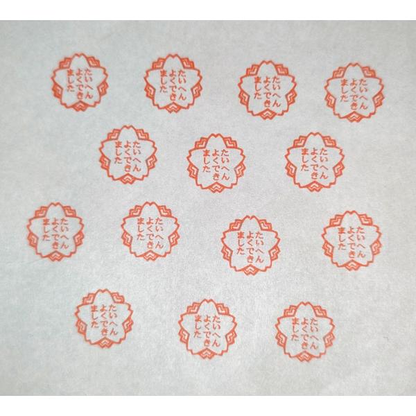 たいへんよくできましたネーム印型　ブラザーネーム印