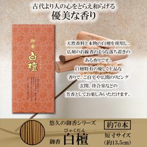TRAD JAPAN 御香 白檀 スティック ...の詳細画像2