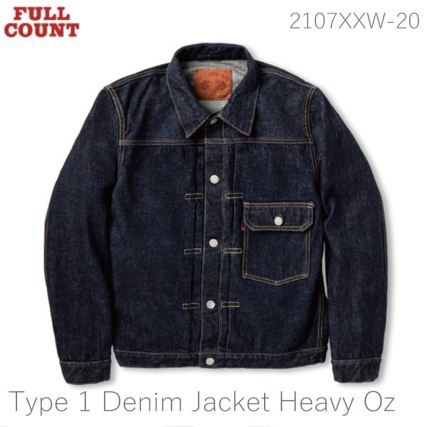 FULLCOUNT Type 1 Denim Jacket Heavy Oz (One Wash) ...