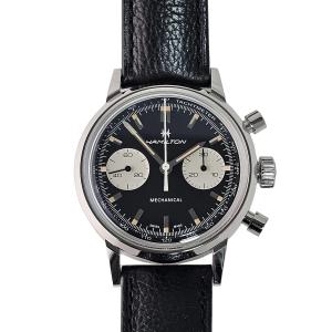 ハミルトン HAMILTON イントラマティック クロノグラフ H 40mm メカニカル 手巻き メンズ 腕時計 H38429730　新品