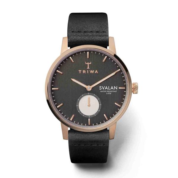 TRIWA トリワ 腕時計 SVALAN NOIR スヴァラン 33mm ブラック レディース スモ...