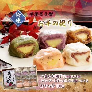焼き芋 お芋専門 唐芋 さつまいも 昔菓子 九州 熊本県 上益城 コウヤマ お芋の便りセット いきなり団子80g×15個 おやついも500g