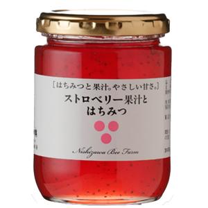 ストロベリー果汁とはちみつ 300g /九州 はちみつ 宮崎 蜂蜜 ハチミツ ストロベリー