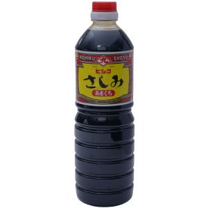[藤安醸造 ヒシク] 醤油 甘口 さしみ しょうゆ 1L /鹿児島