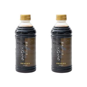 醤油 熊本しょうゆ こいくち 500ml × 2本 /醤油 濃口醤油 濃口 調味料 国産 煮物 料理