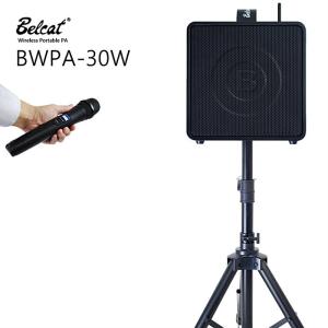 Belcat BWPA-30W ワイヤレスマイク付き ポータブル 充電式PAセット（Bluetooth対応）｜dt-g-s