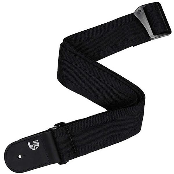 D'Addario Eco Comfort Strap Black 50RB00 ダダリオ ギタース...