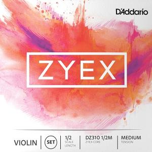 D'Addario Zyex Violin String DZ310 1/2M ダダリオ バイオリン弦 1/2スケール ミディアムテンション セット｜dt-g-s