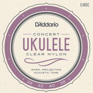 D'Addario EJ65C Pro-Arte Custom Extruded Nylon Concert ダダリオ ウクレレ弦 コンサート｜dt-g-s