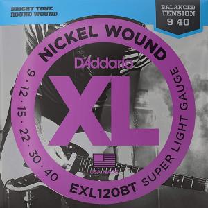 D'Addario EXL120BT Balanced Tension Nickel Wound 009-040 ダダリオ エレキギター弦｜dt-g-s