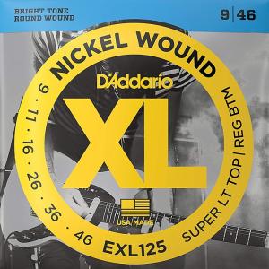 D'Addario EXL125 Nickel Wound 009-046 ダダリオ エレキギター弦｜dt-g-s