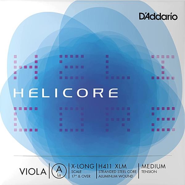 D&apos;Addario Helicore Viola Strings H411 XLM ダダリオ ヴィオ...