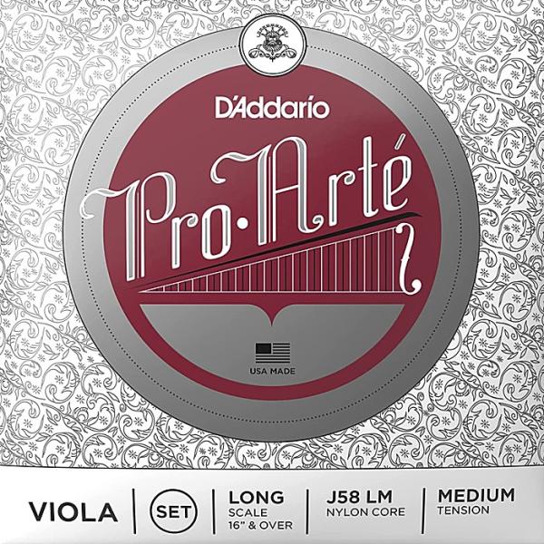 D&apos;Addario Pro Arte Viola Strings J58 LM ダダリオ ヴィオラ弦...