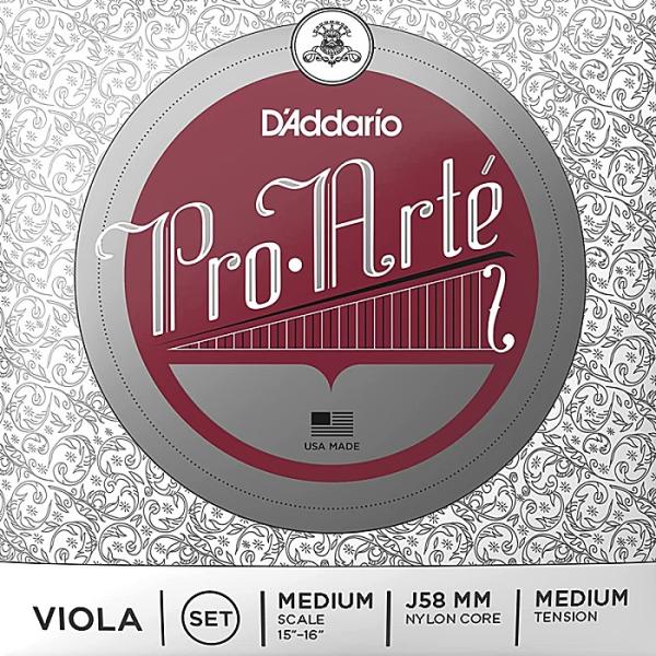 D&apos;Addario Pro Arte Viola Strings J58 MM ダダリオ ヴィオラ弦...