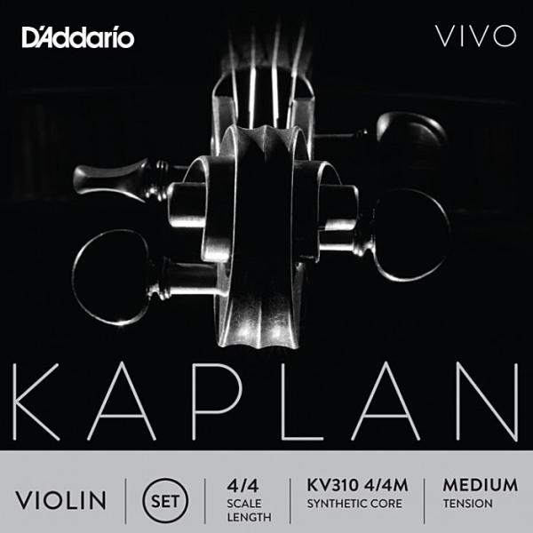 D&apos;Addario Kaplan Vivo Violin String KV310 4/4M ダダリ...