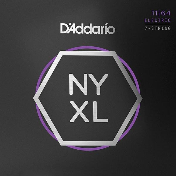 7弦用 D&apos;Addario NYXL1164 Medium 011-064 ダダリオ エレキギター弦