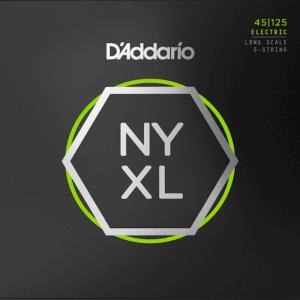 5弦用 D'Addario NYXL45125 Bass Strings 045-125 Long Scale ダダリオ ベース弦｜dt-g-s