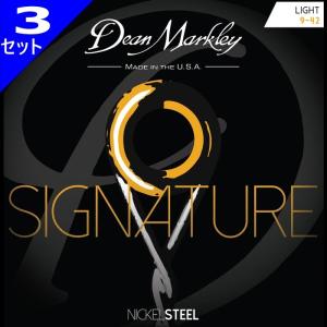 3セット Dean Markley #2502 Nickel Steel Signature 009-042 ディーンマークレイ エレキギター弦｜dt-g-s