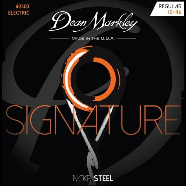 Dean Markley #2503 Nickel Steel Signature 010-046 ...