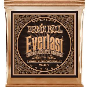 Ernie Ball #2544 Everlast Coated Medium 013-056 Phosphor Bronze アーニーボール コーティング弦 アコギ弦｜dt-g-s