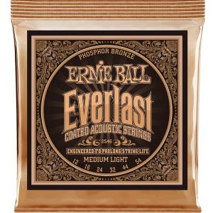 Ernie Ball #2546 Everlast Coated Medium Light 012-054 Phosphor Bronze アーニーボール コーティング弦 アコギ弦｜dt-g-s