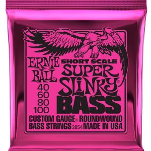 ERNIE BALL #2854 Short Scale Super Slinky Bass 040-100 アーニーボール ベース弦｜dt-g-s