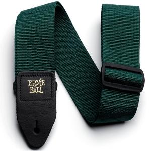 ERNIE BALL Polypro Strap Forest Green #4050 アーニーボール ギターストラップ｜dt-g-s