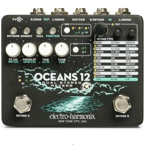 Electro-Harmonix Oceans 12 Dual Stereo Reverb エレクトロハーモニクス デュアル ステレオ リバーブ｜dt-g-s