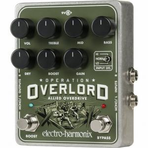 Electro-Harmonix Operation Overlord ステレオ オーバードライブ/ディストーション｜dt-g-s