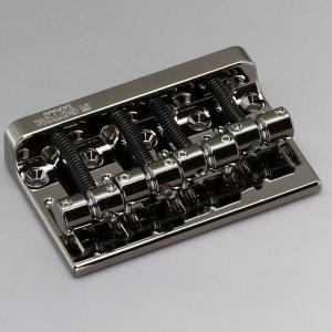 Gotoh 201B-4-CK Bass Bridge ゴトー ベースブリッジ ブラスサドル/亜鉛プレート コスモブラック｜dt-g-s