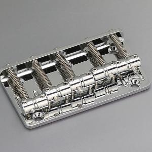 5弦用 Gotoh 205B-5-C Bass Bridge ゴトー ベースブリッジ ブラスサドル/スチールプレート クローム｜dt-g-s