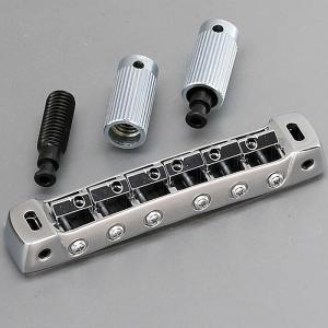 Gotoh 510FB-C Tune-o-matic Bridge ゴトー ブリッジ ブラスサドル クローム｜dt-g-s