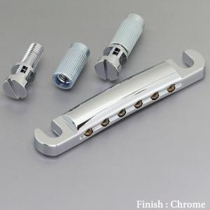Gotoh GE101A-C Stop Tailpiece ゴトー アルミ ストップテールピース クローム｜dt-g-s