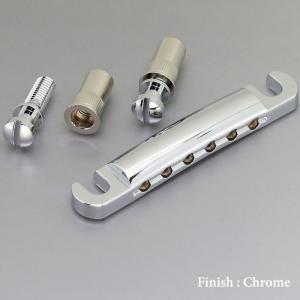 Gotoh GE101A-T-C Stop Tailpiece ゴトー アルミ ストップテールピース クローム｜dt-g-s