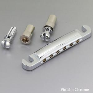 Gotoh GE101Z-T-C Tune-O-Matic Tailpiece Chrome ジンクダイカスト